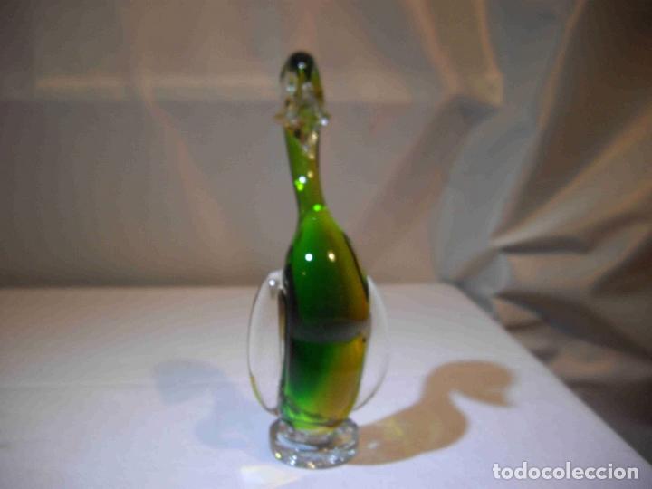 Antig&uuml;edades: FIGURA CRISTAL CISNE - Foto 1
