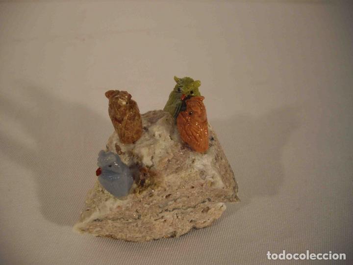 Antig&uuml;edades: PIEDRA 4 BUHOS - Foto 2