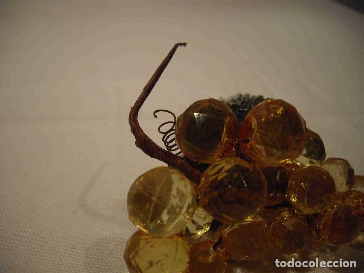 Antig&uuml;edades: RACIMO UVAS ARTIFICIAL MARRON - Foto 3
