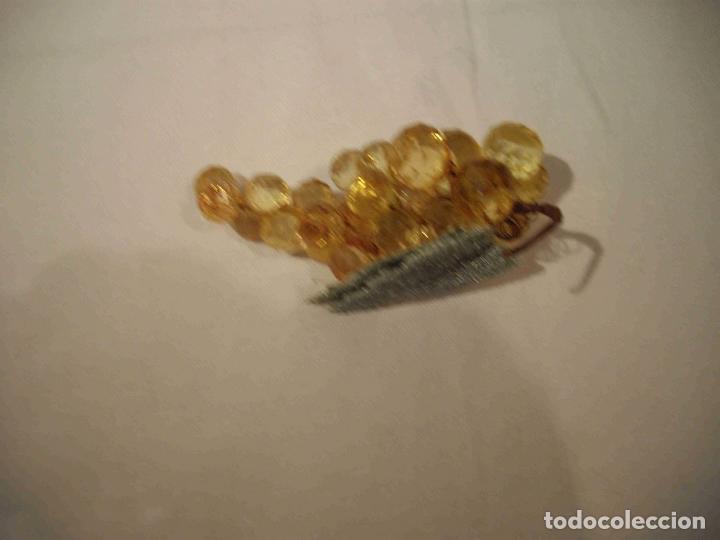 Antig&uuml;edades: RACIMO UVAS ARTIFICIAL MARRON - Foto 6