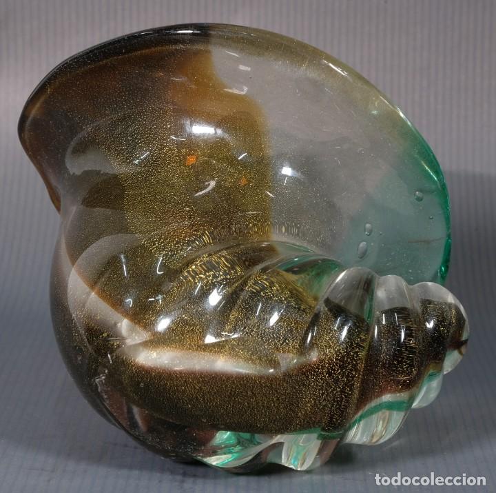 Antig&uuml;edades: Caracola en cristal - Foto 4