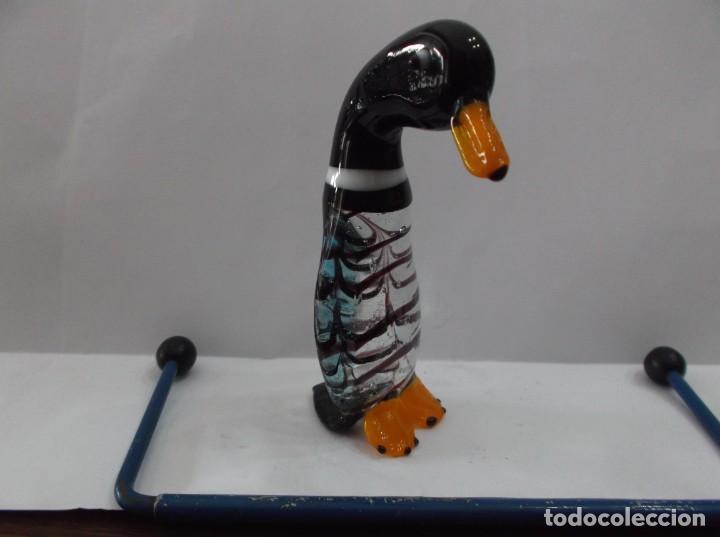 Oggetti Antichi: PINGUINO DE CRISTAL VARIOS COLORES- MINIATURA.