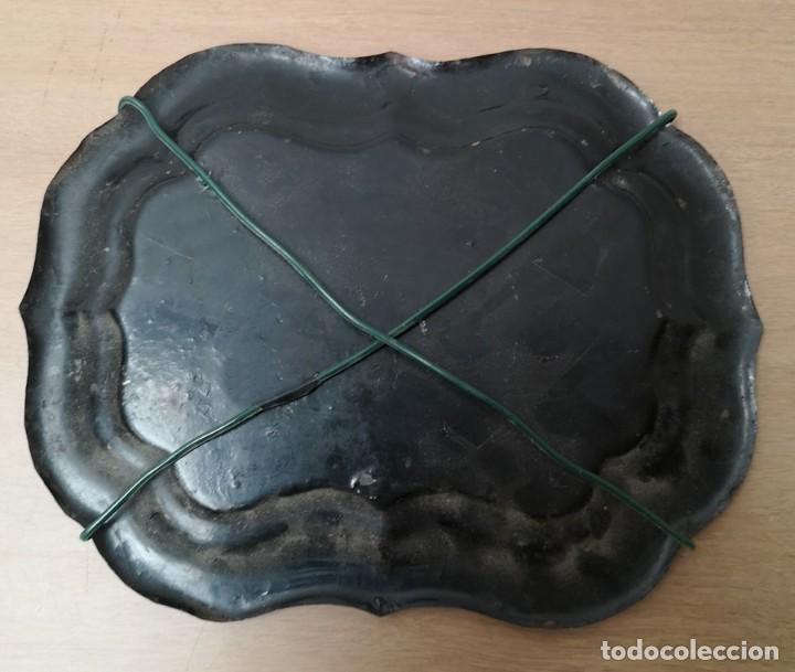 Antig&uuml;edades: Bandeja Flores - Foto 3