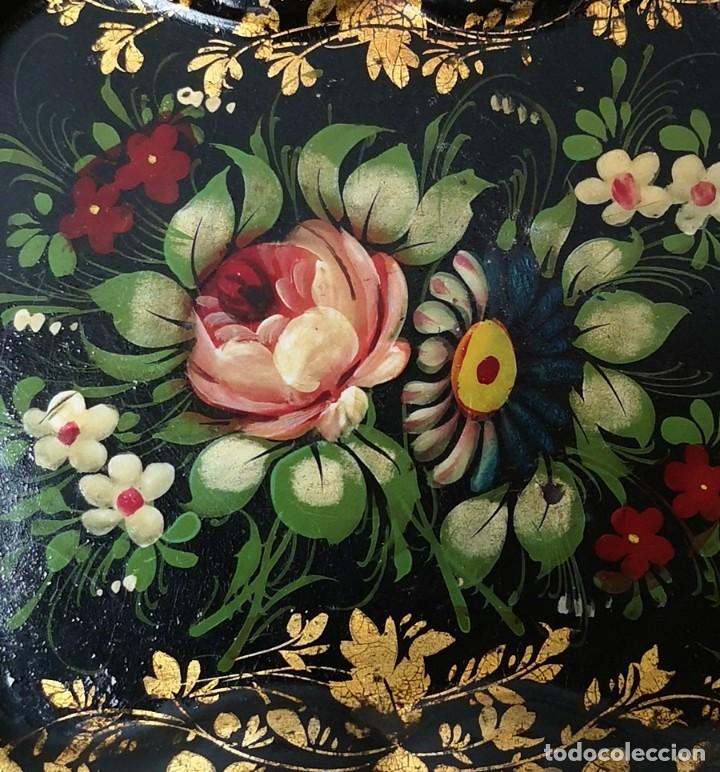 Antig&uuml;edades: Bandeja Flores - Foto 4