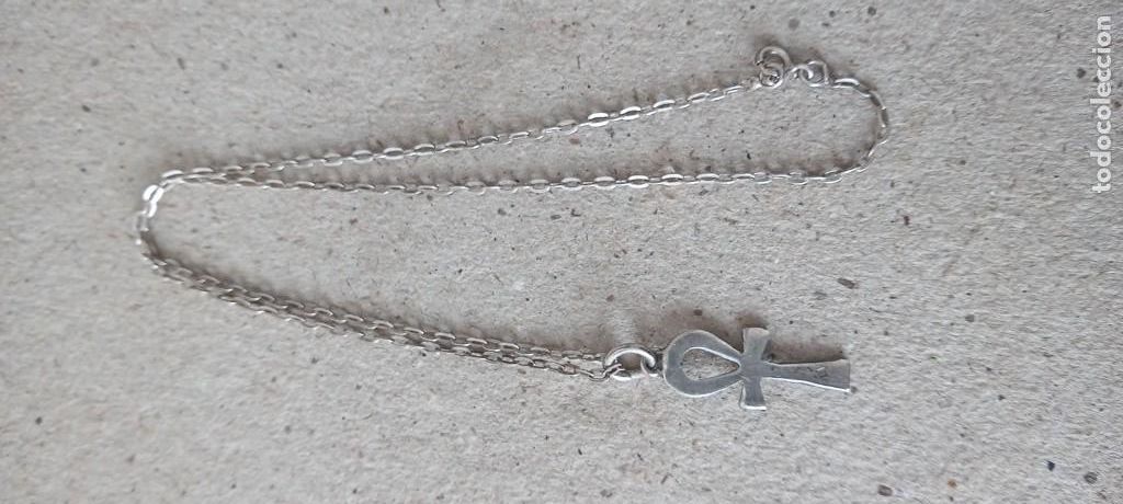 Antig&uuml;edades: COLGANTE Y CADENA DE PLATA 925 - Foto 1