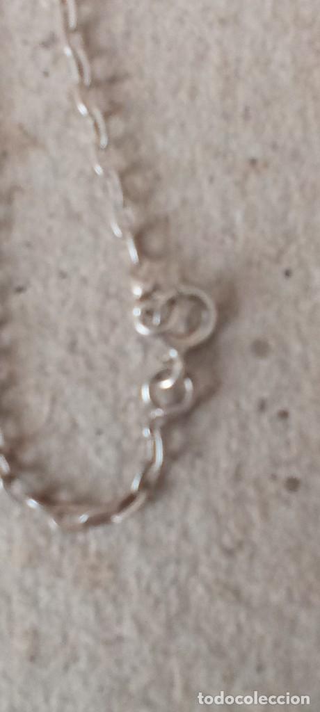 Antig&uuml;edades: COLGANTE Y CADENA DE PLATA 925 - Foto 3