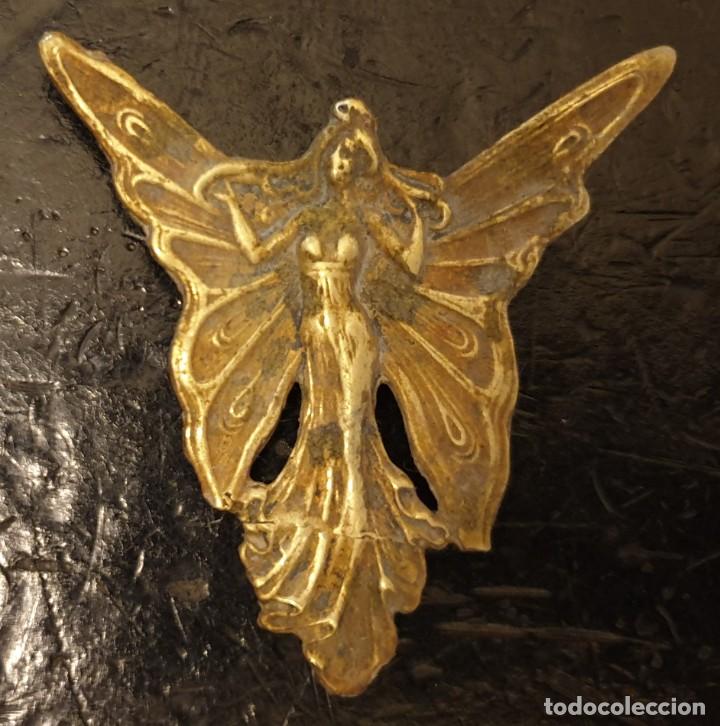 Antig&uuml;edades: Medalla de bronce vintage - Foto 2