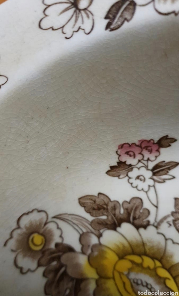 Antig&uuml;edades: Cuenco Porcelana Inglesa - Foto 2