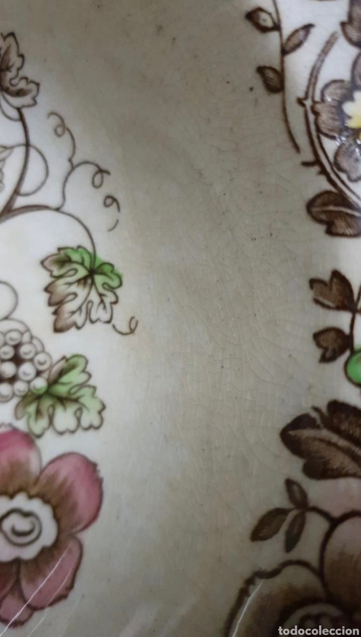 Antig&uuml;edades: Cuenco Porcelana Inglesa - Foto 3