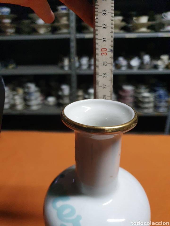 Antig&uuml;edades: Botella jerez Porcelana - Foto 3