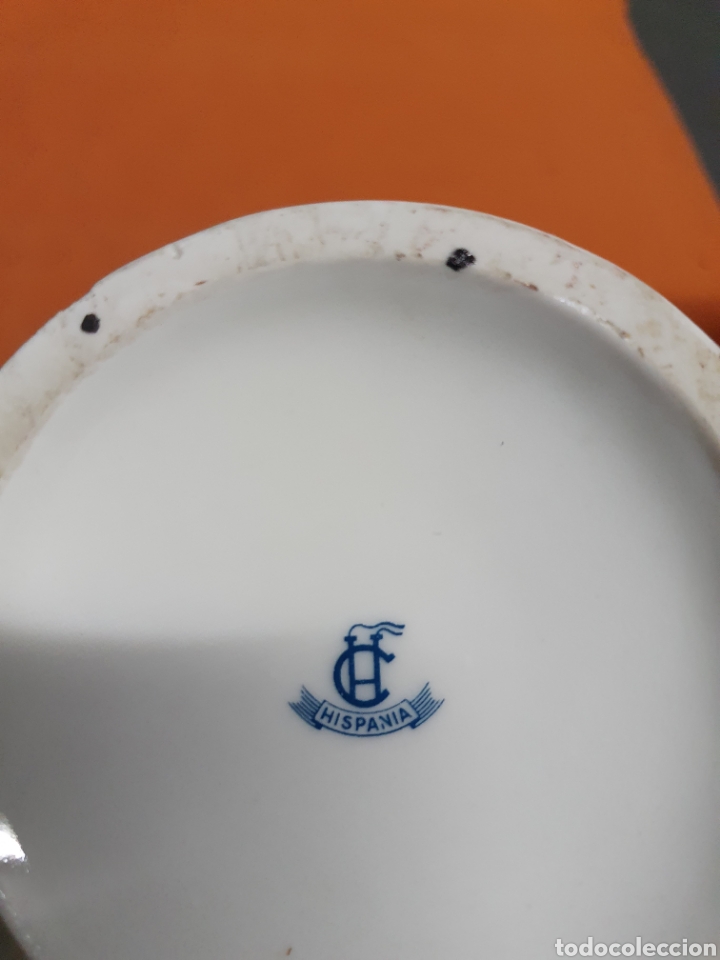 Antig&uuml;edades: Botella jerez Porcelana - Foto 4