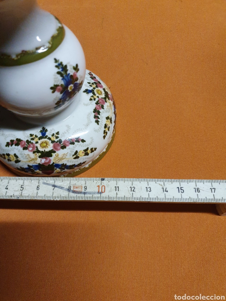 Antig&uuml;edades: Candelabro Porcelana - Foto 1