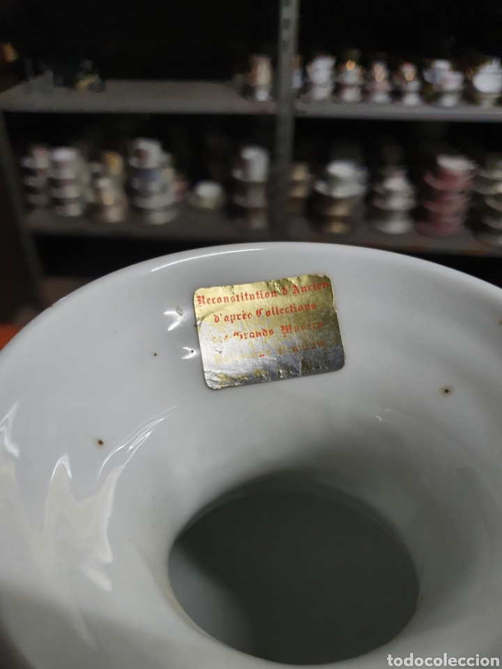 Antig&uuml;edades: Jarr&oacute;n Porcelana Francesa - Foto 2