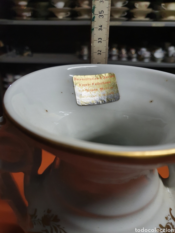 Antig&uuml;edades: Jarr&oacute;n Porcelana Francesa - Foto 3