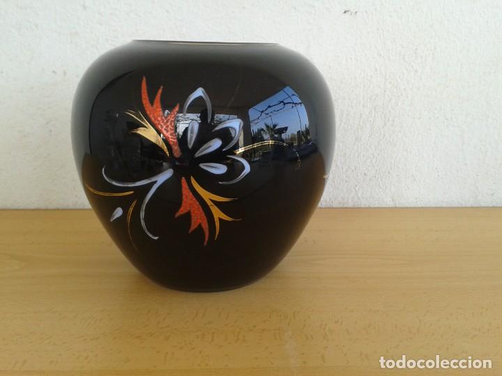 Antig&uuml;edades: JARRON CENTRO MESA FLORERO - Foto 3
