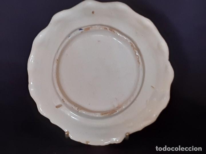 Antigüedades: Mancerina cerámica. Alcora. Siglo XVIII. - Foto 21 - 246054475
