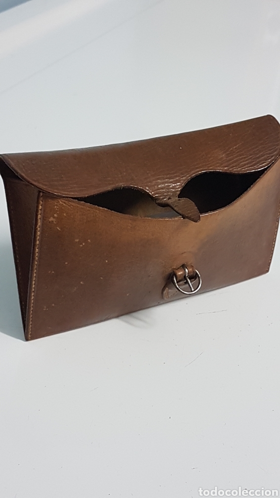 Antig&uuml;edades: CARTERA DE PIEL ANTIGUA - Foto 3