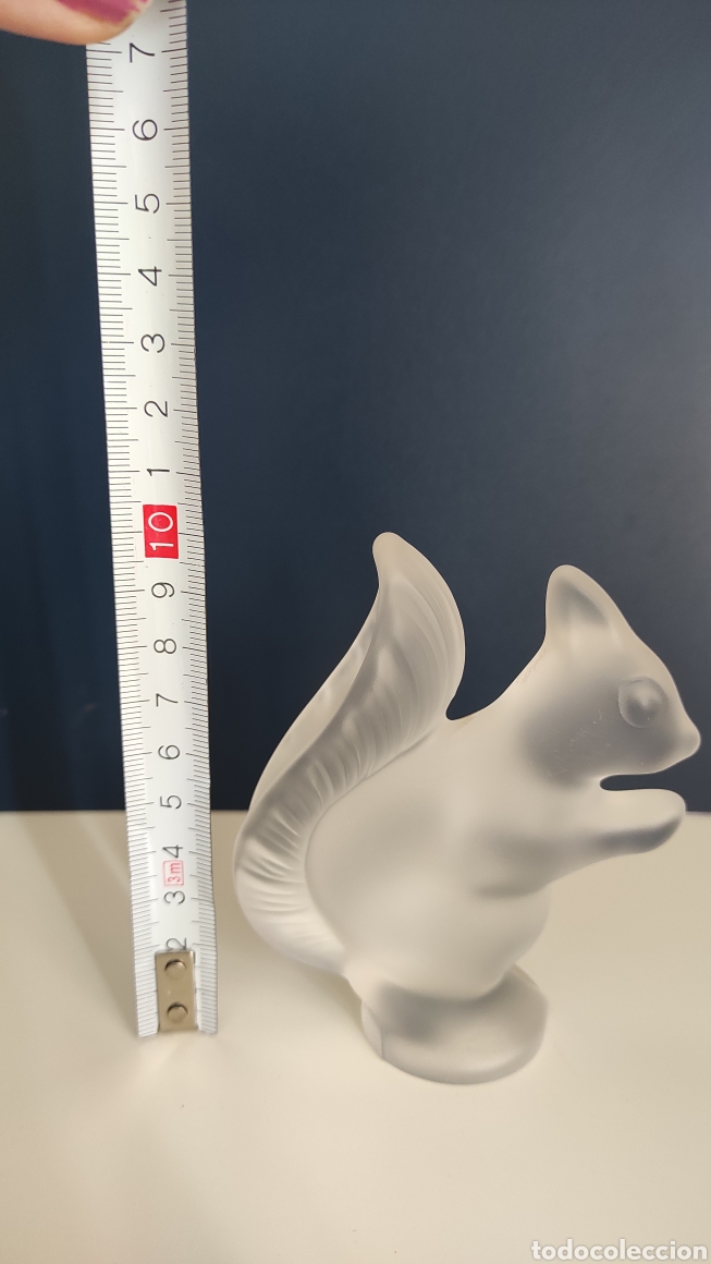 Antig&uuml;edades: Figura de cristal Ardilla - Foto 2