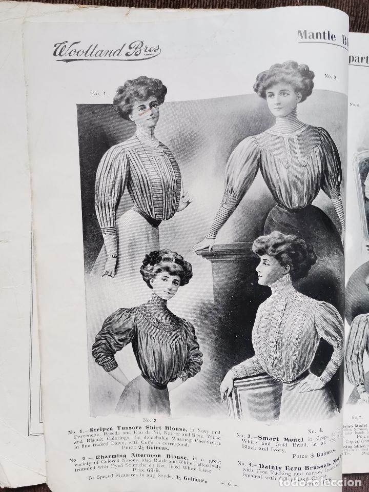 Antig&uuml;edades: 1908 CATALOGO DE MODA CHARMING CONFECTIONS LONDON RARO - Foto 3