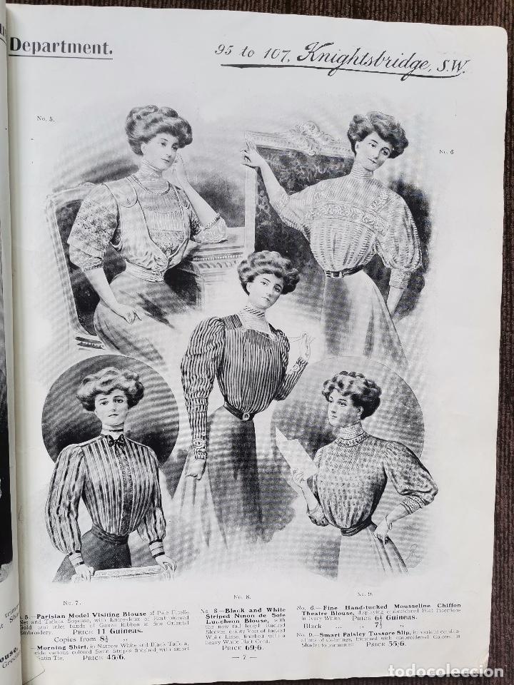Antig&uuml;edades: 1908 CATALOGO DE MODA CHARMING CONFECTIONS LONDON RARO - Foto 4