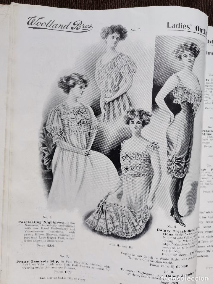 Antig&uuml;edades: 1908 CATALOGO DE MODA CHARMING CONFECTIONS LONDON RARO - Foto 9