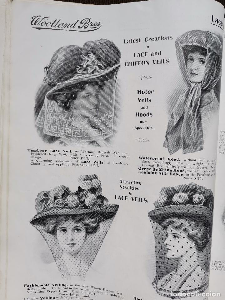 Antig&uuml;edades: 1908 CATALOGO DE MODA CHARMING CONFECTIONS LONDON RARO - Foto 15