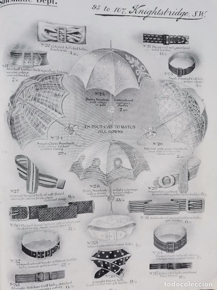 Antig&uuml;edades: 1908 CATALOGO DE MODA CHARMING CONFECTIONS LONDON RARO - Foto 18