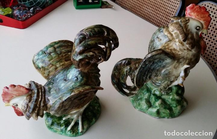 Antig&uuml;edades: GALLOS DE CERAMICA RESTAURAR - Foto 2
