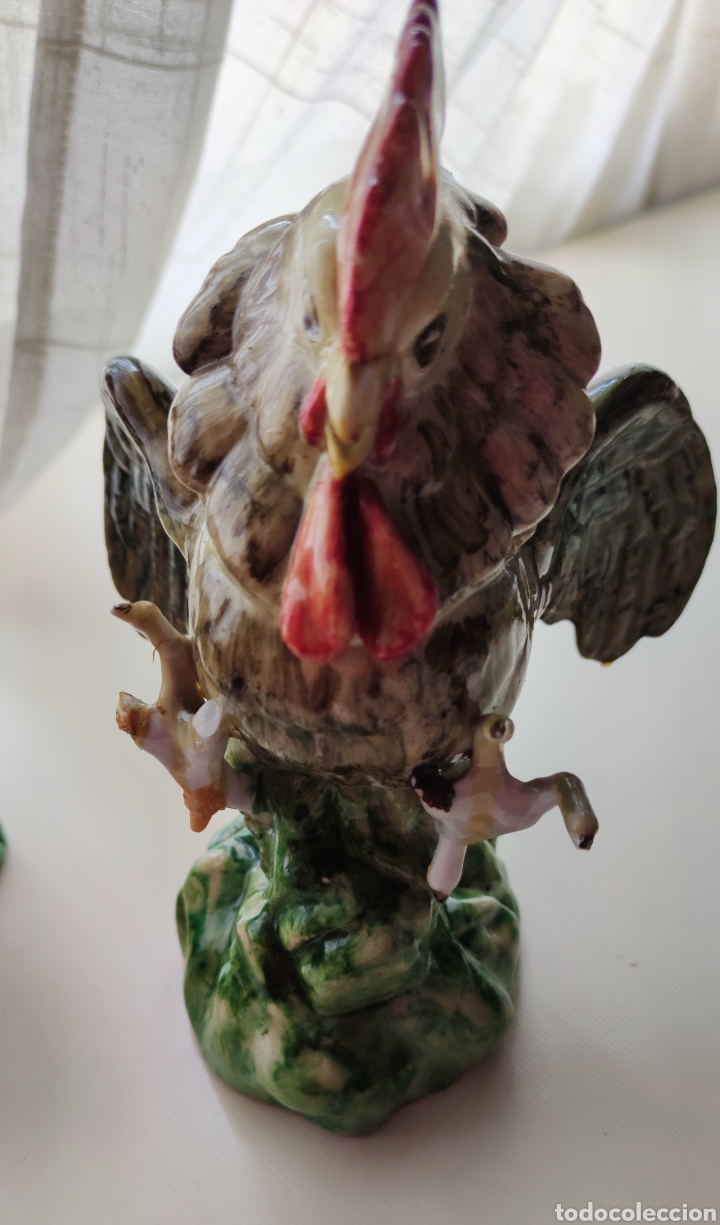 Antig&uuml;edades: GALLOS DE CERAMICA RESTAURAR - Foto 5