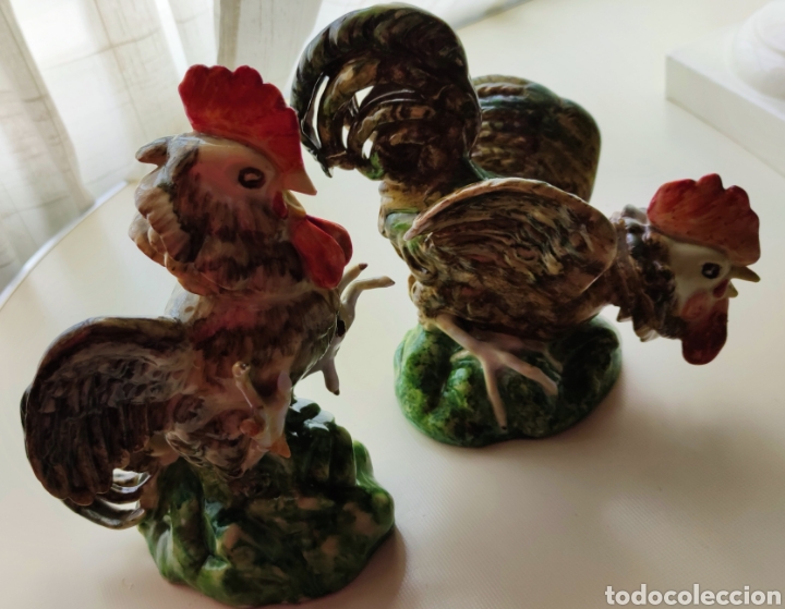 Antig&uuml;edades: GALLOS DE CERAMICA RESTAURAR - Foto 6