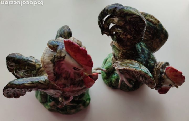 Antig&uuml;edades: GALLOS DE CERAMICA RESTAURAR - Foto 14