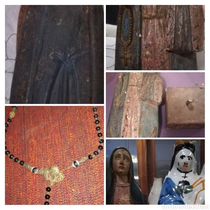 Antig&uuml;edades: Antigua talla madera. - Foto 1
