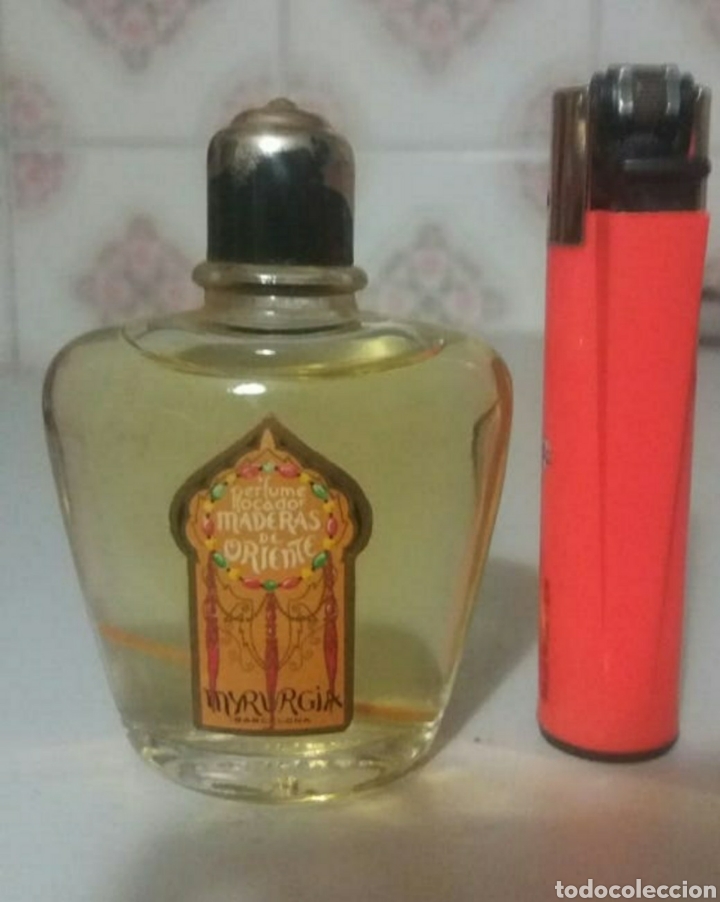 Antig&uuml;edades: Perfume Maderas de Oriente Myrurgia.