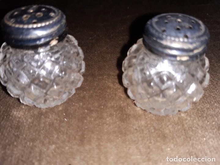Antig&uuml;edades: Saleros bagues plata - Foto 1