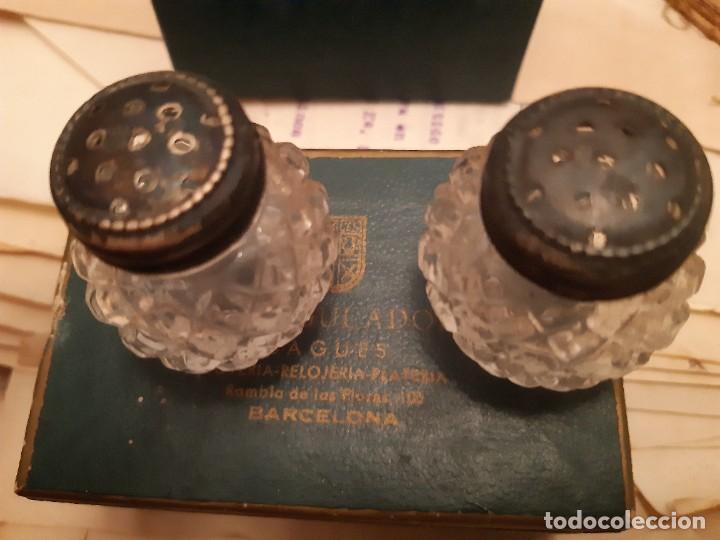 Antig&uuml;edades: Saleros bagues plata - Foto 3