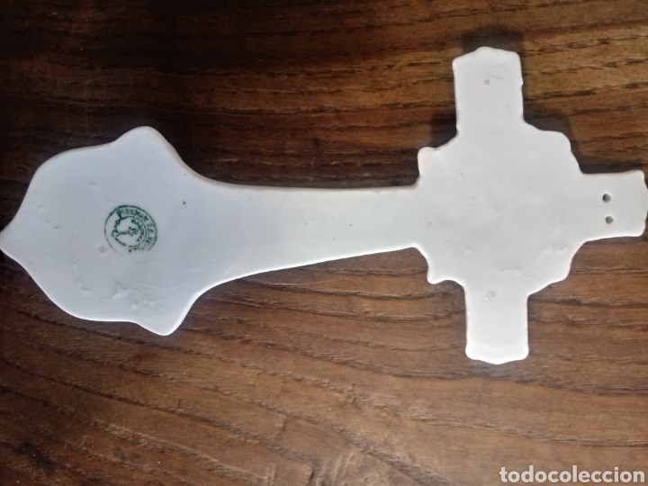 Antig&uuml;edades: Benditera de cristo de porcelana Pickman - Foto 6