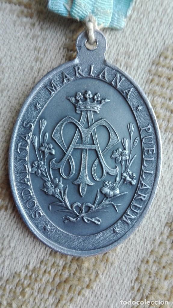 Antig&uuml;edades: Medalla antigua de la Virgen Inmaculada - Foto 2