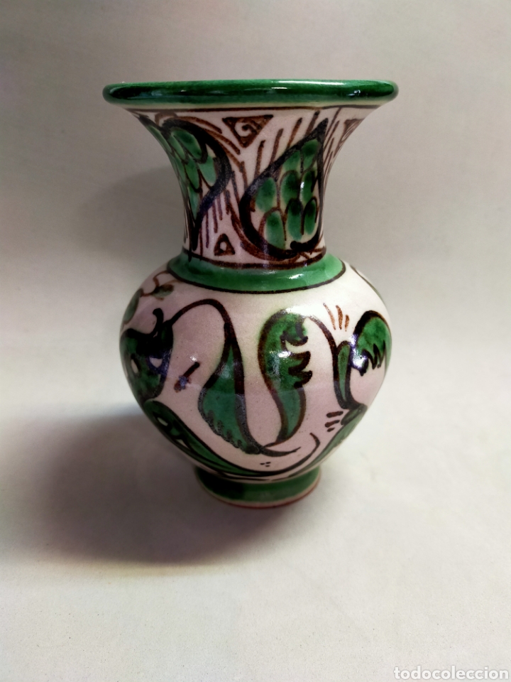 Antig&uuml;edades: JARRON DE CERAMICA DE PUNTER, TERUEL - Foto 2