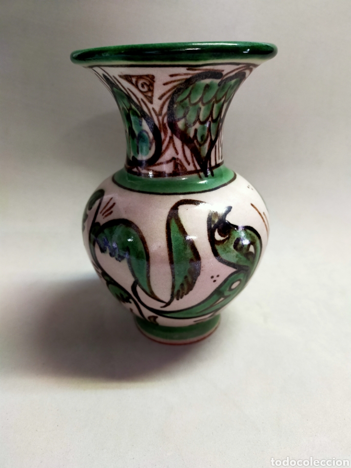 Antig&uuml;edades: JARRON DE CERAMICA DE PUNTER, TERUEL - Foto 3