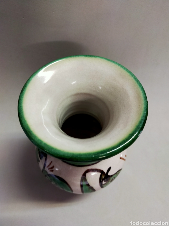 Antig&uuml;edades: JARRON DE CERAMICA DE PUNTER, TERUEL - Foto 4