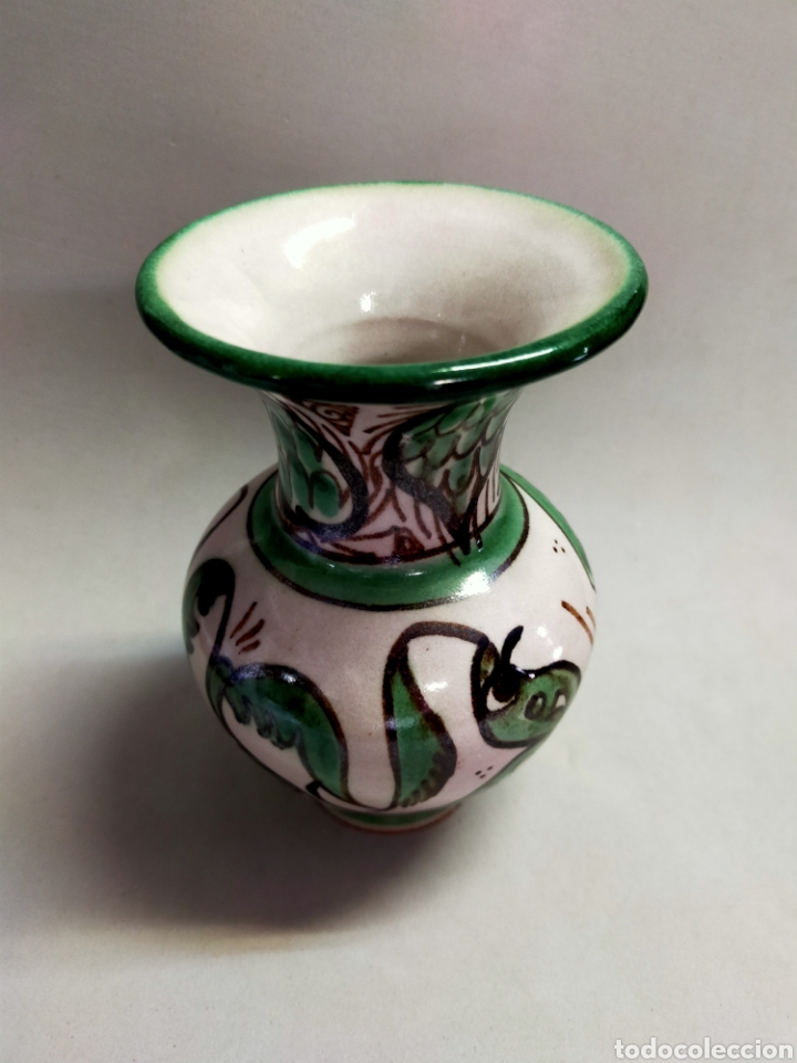 Antig&uuml;edades: JARRON DE CERAMICA DE PUNTER, TERUEL - Foto 5