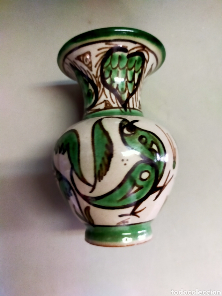 Antig&uuml;edades: JARRON DE CERAMICA DE PUNTER, TERUEL - Foto 6