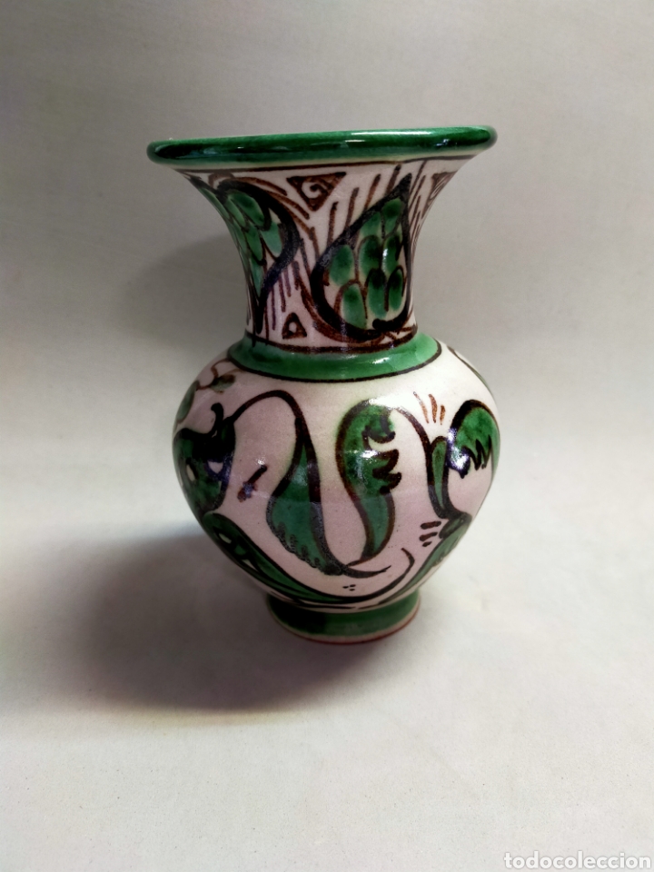 Antig&uuml;edades: JARRON DE CERAMICA DE PUNTER, TERUEL - Foto 1