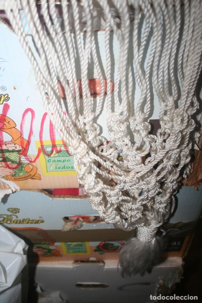 Antig&uuml;edades: macetero macram&eacute; antiguo - Foto 4