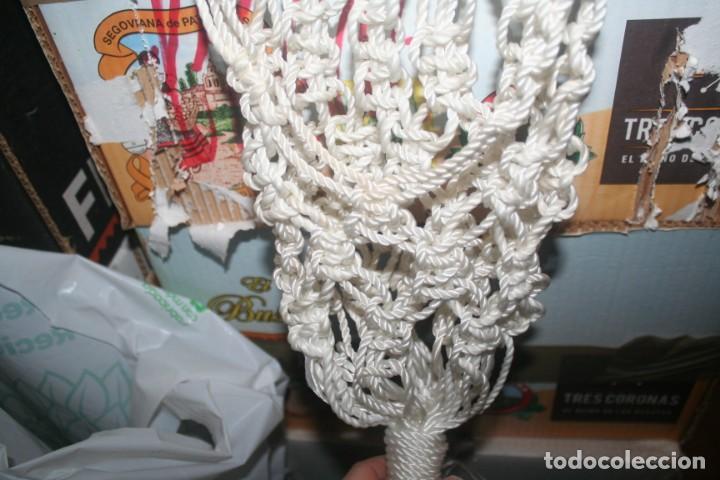 Antig&uuml;edades: macetero macram&eacute; antiguo - Foto 5