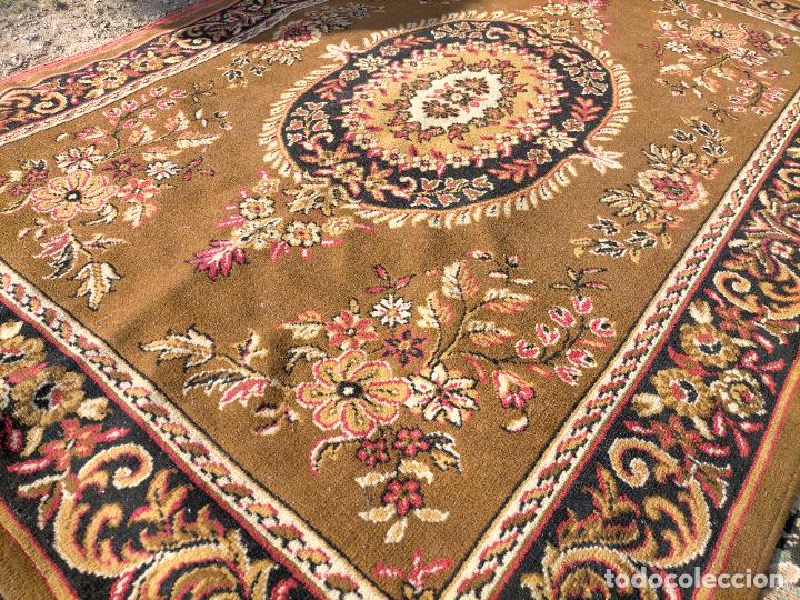 antigua alfombra hecha a mano muy grande de sal - Compra venta en  todocoleccion
