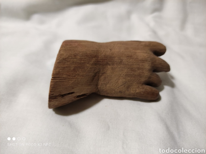 Antig&uuml;edades: Mano tallada de ni&ntilde;o - Foto 4