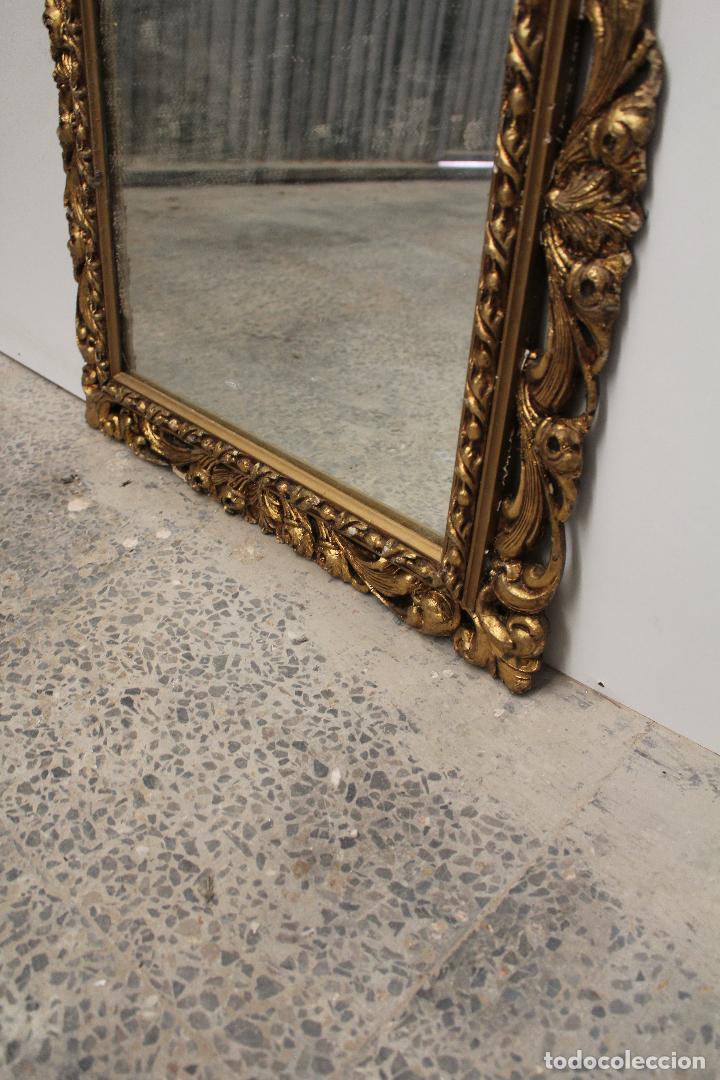 Antig&uuml;edades: antiguo espejo de madera - Foto 4
