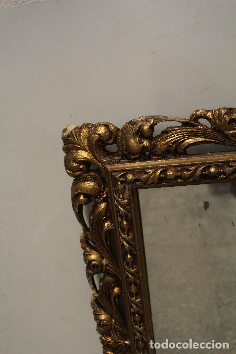 Antig&uuml;edades: antiguo espejo de madera - Foto 7