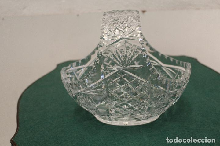 Antig&uuml;edades: cesta cristal de bohemia - Foto 7